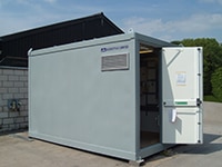 Portable railway substations - exterior